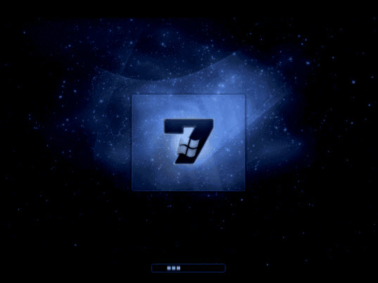 Milky Way Dark Tuneup Bootscreen for XP