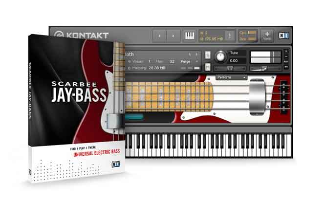Native Instruments SCARBEE JAY-BASS KONTAKT Update