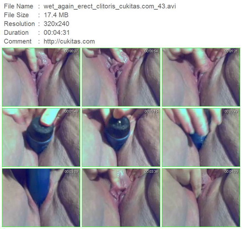 Very wet pussy with erect clitoris yummy clit Very wet pussy with erect clitoris yummy clit